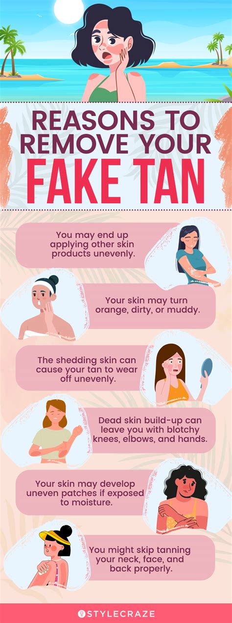 how to get rid of fake tan on hands|removing tan from baking soda.